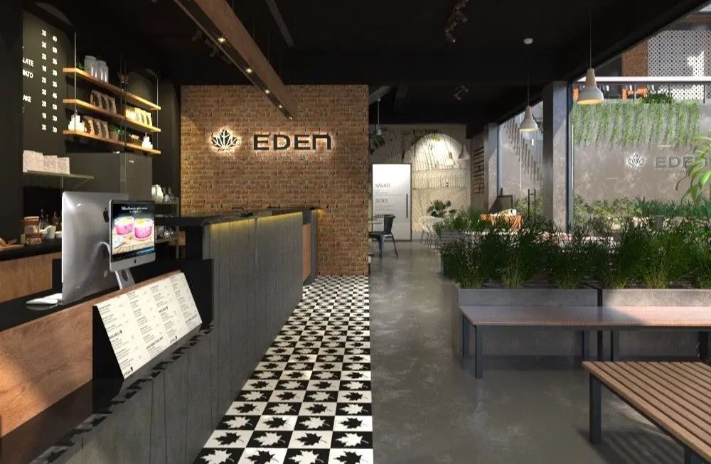 Ghé EDEN Coffee trải nghiệm mô hình phục vụ 2 trong 1