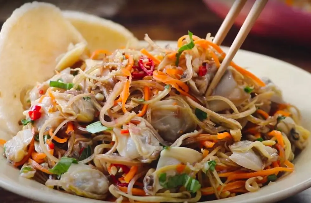 Gỏi sò lông hoa chuối, đặc sản Kiên Giang vạn người mê
