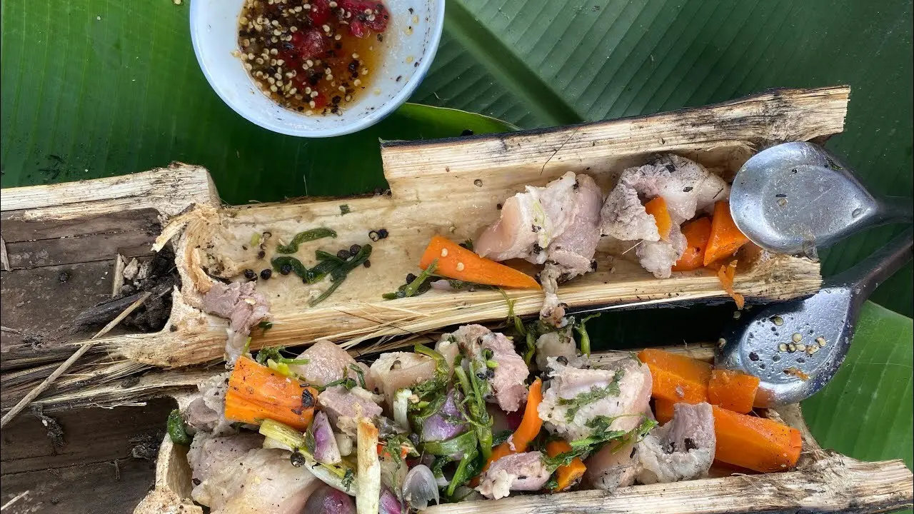 C&aacute;c m&oacute;n nướng trong lồ &ocirc;, điểm th&uacute; vị trong ẩm thực Kon Tum 4