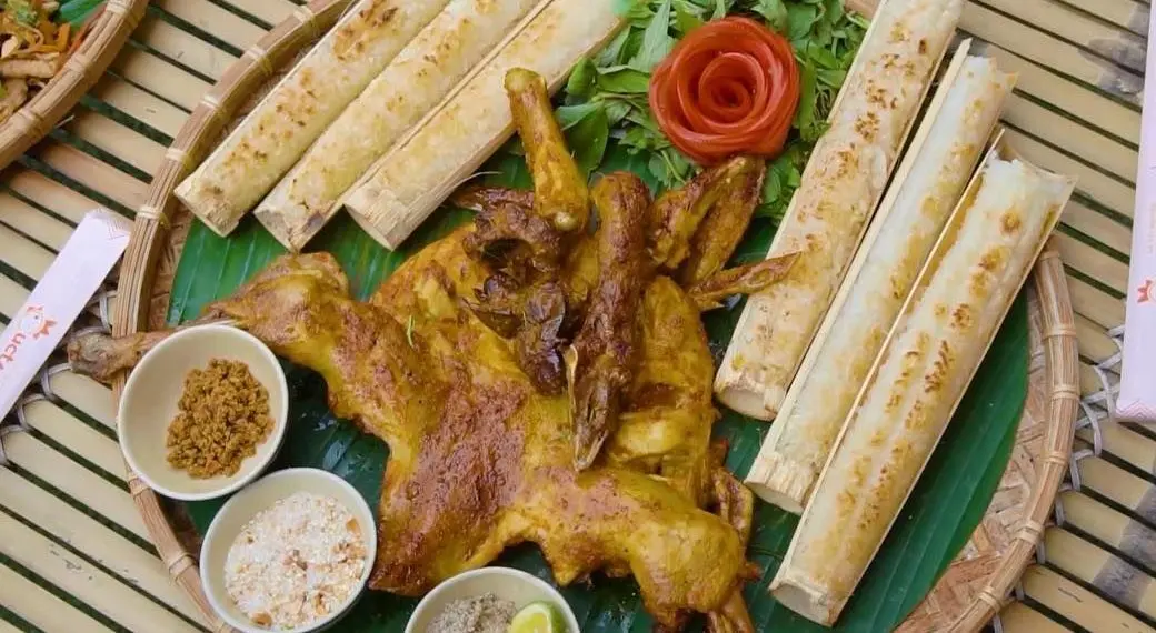 C&aacute;c m&oacute;n nướng trong lồ &ocirc;, điểm th&uacute; vị trong ẩm thực Kon Tum 5