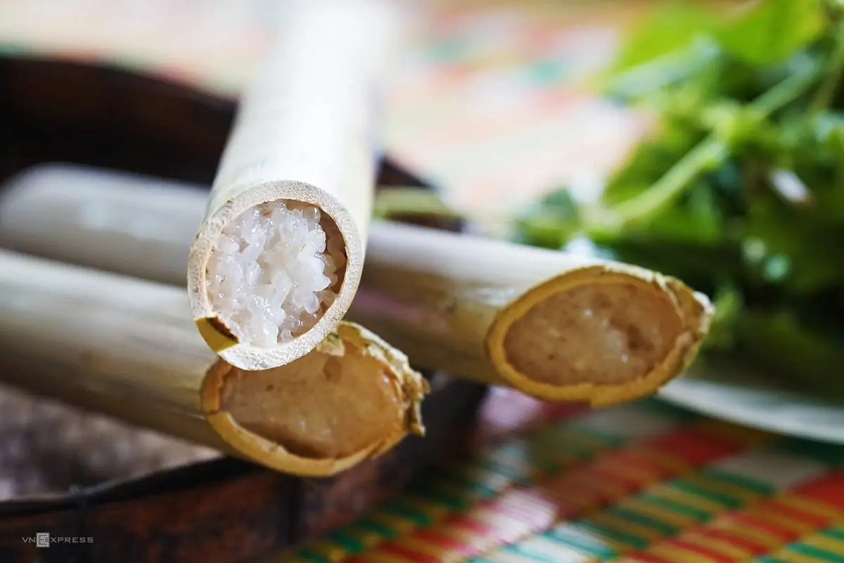 Gà nướng cơm lam Kon Tum, hương vị thơm ngon giữa chốn đại ngàn 4