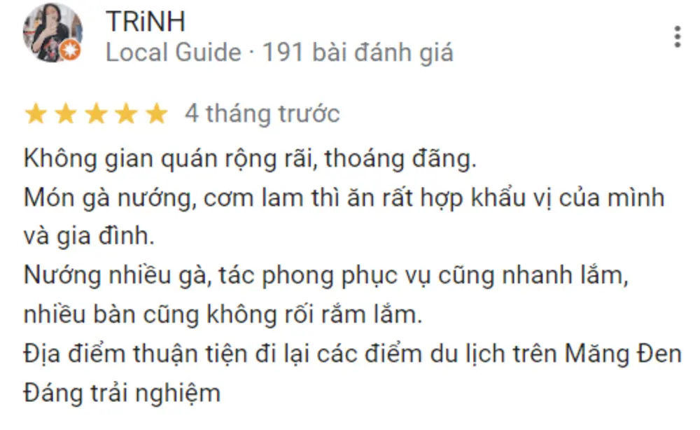 G&agrave; nướng cơm lam Phố N&uacute;i, qu&aacute;n ăn Măng đen nổi tiếng 7