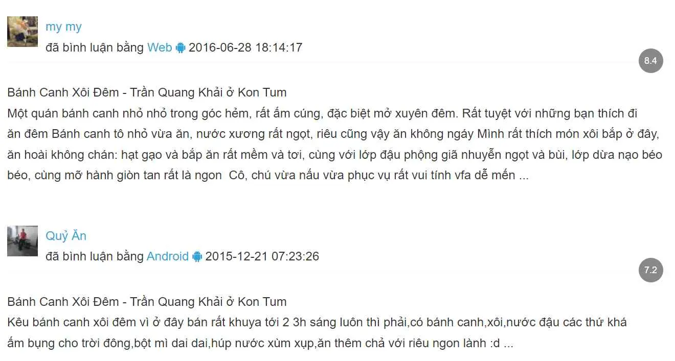 Qu&aacute;n b&aacute;nh canh x&ocirc;i đ&ecirc;m Trần Quang Khải, địa điểm nhất định bạn phải đến thử 6