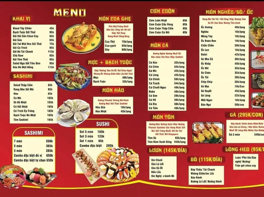 Qu&aacute;n Cua Đỏ Kon Tum, địa điểm l&yacute; tưởng cho t&iacute;n đồ đam m&ecirc; hải sản 3