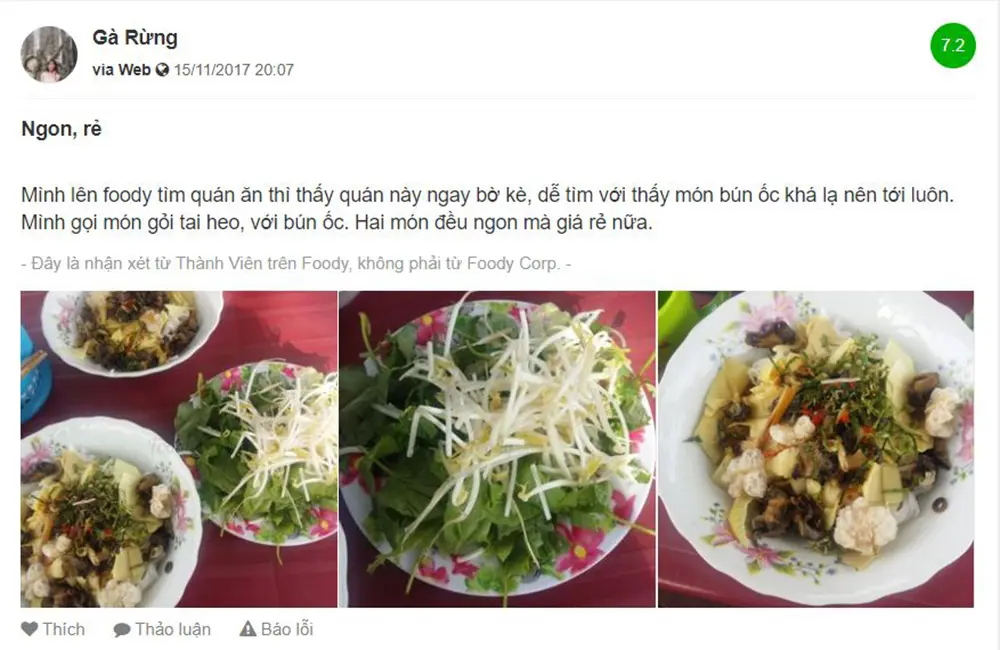 Quán ốc Bờ Kè, quán ăn ngon lâu đời ở Kon Tum 4