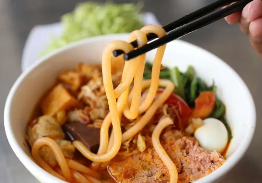 Thưởng thức món Bún đỏ Tây Nguyên thơm ngon nức tiếng gần xa 2