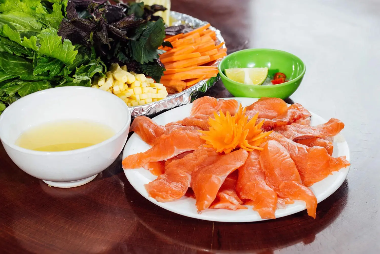 Cá hồi Mộc Châu - Vấn vương hương vị món ăn ngon quên lối về 9