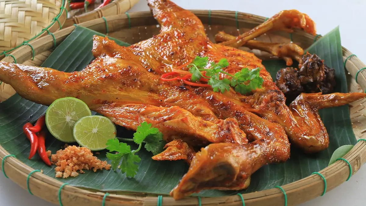 G&agrave; nướng mắc kh&eacute;n chấm chẩm chẻo Mộc Ch&acirc;u - Ai từng ăn l&agrave; nhớ m&atilde;i 3