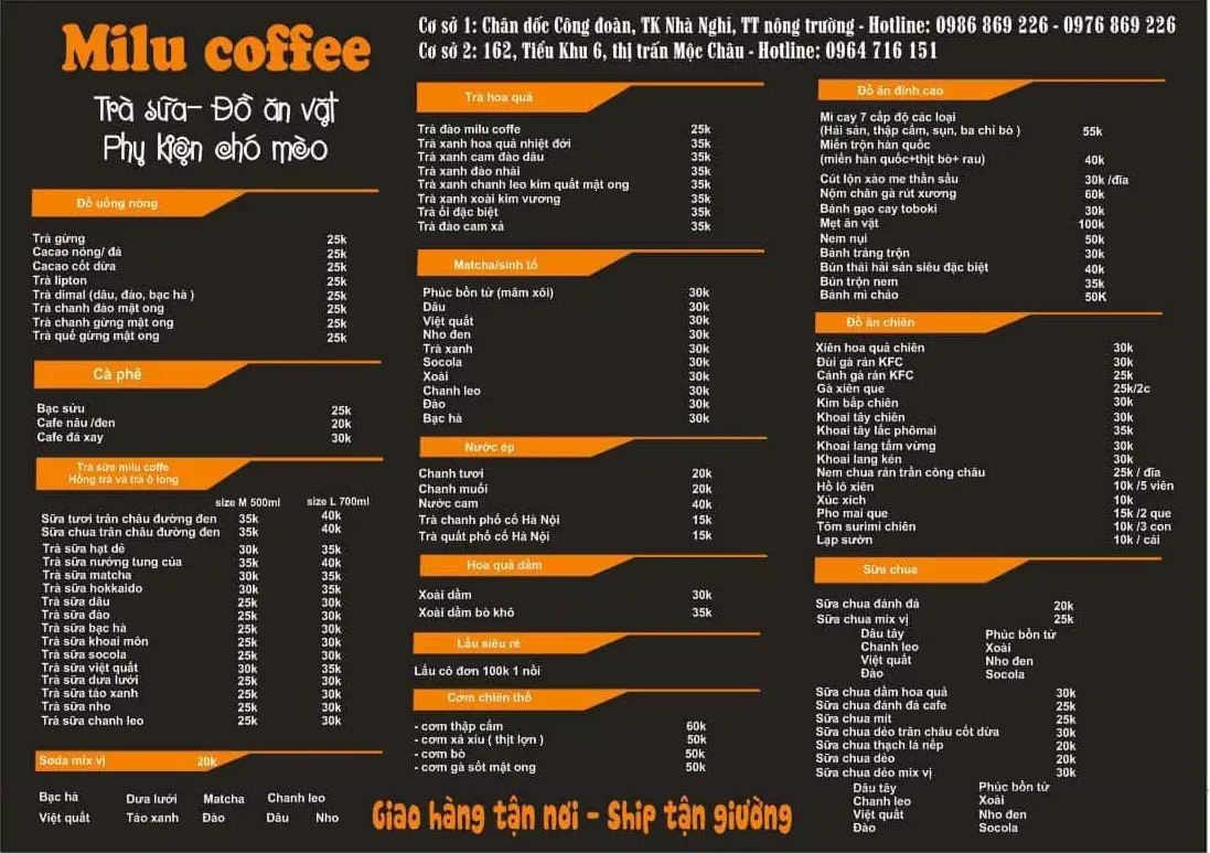 H&ograve;a v&agrave;o thế giới ẩm thực tuổi teen c&ugrave;ng m&oacute;n ngon kh&oacute; cưỡng tại Milu Coffee 6