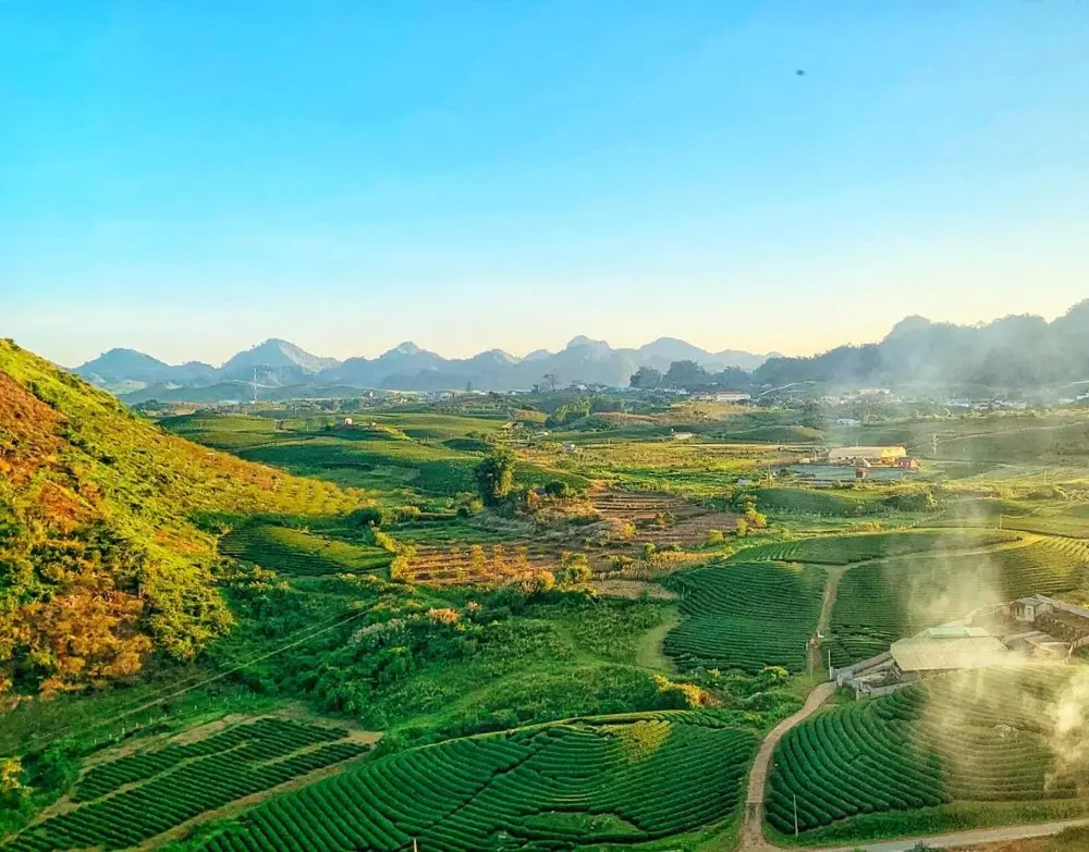 Một chút thương nhớ ùa về mỗi khi đọc review du lịch Mộc Châu tháng 11