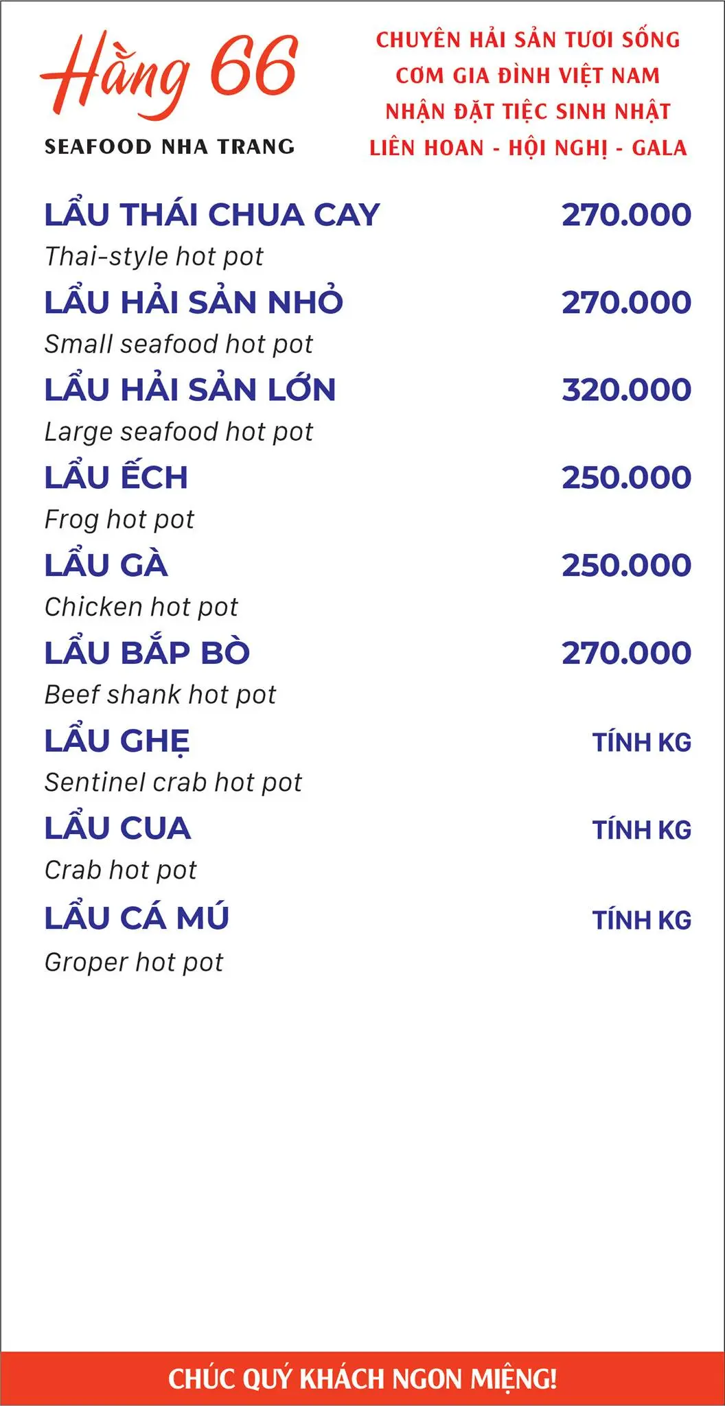 Khám phá Nhà hàng Hằng 66 Seafood Nha Trang 19