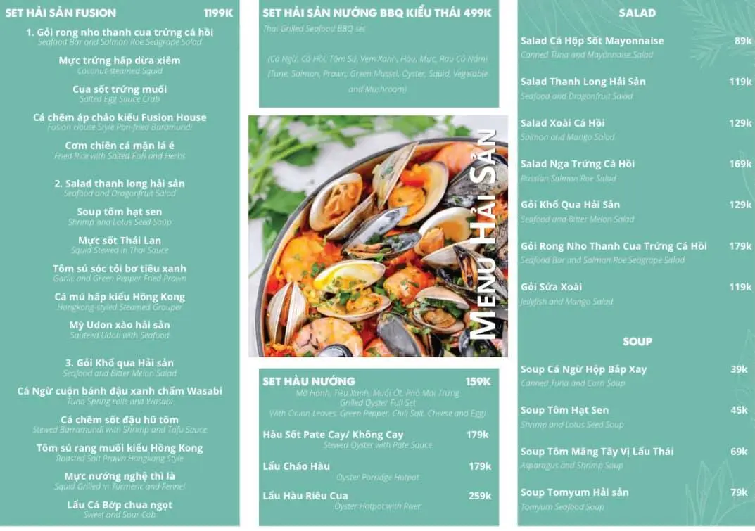 Thưởng thức v&ocirc; số m&oacute;n ăn ngon mang thương hiệu biển tại Nha Trang Fusion House 6