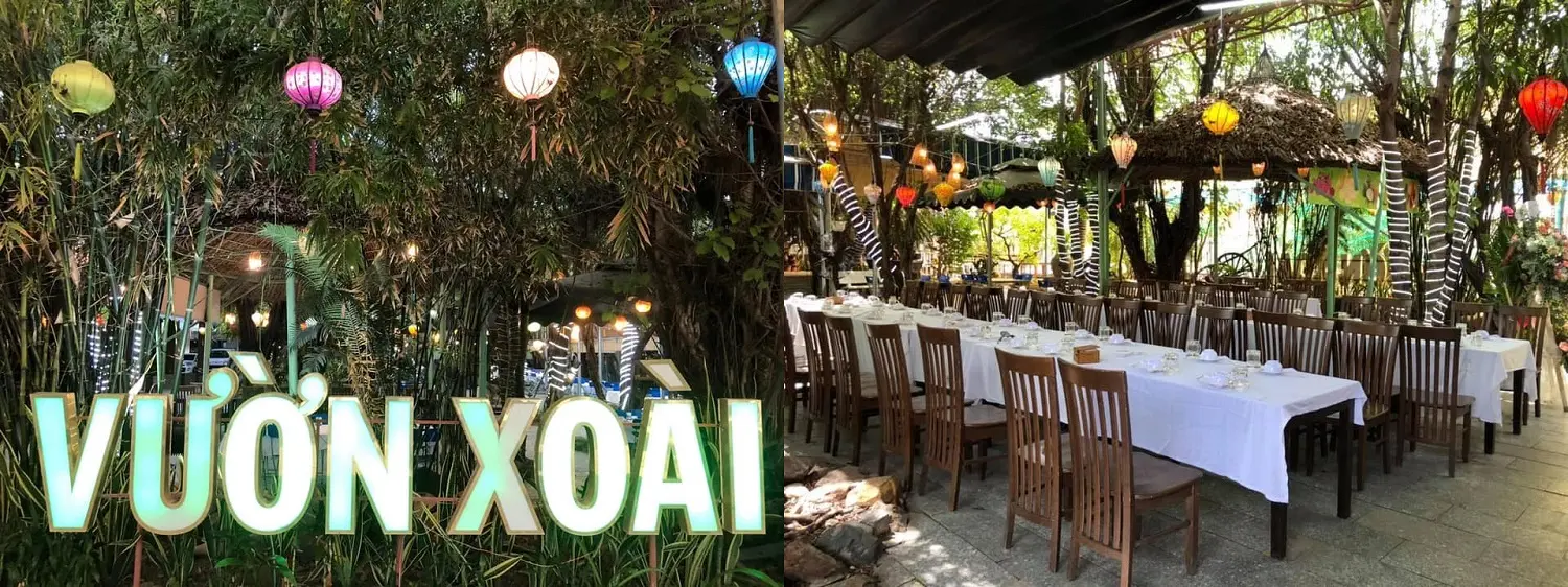 Nhà hàng Vườn Xoài Nha Trang - Xinh xắn không gian sân vườn, đậm đà hương vị Việt Nam