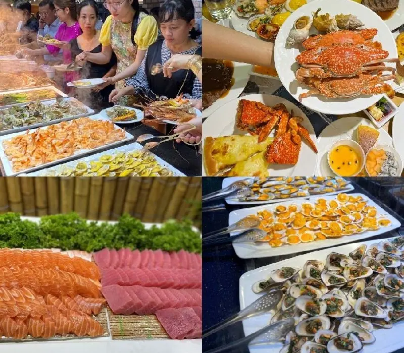 Top 10 quán buffet hải sản Nha Trang ngon “ngất ngây”