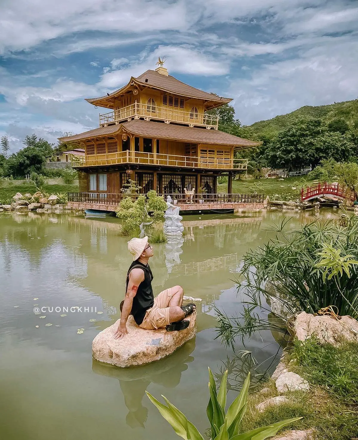 Chùa Nghĩa Sơn Nha Trang - Check-in ngôi chùa cô đơn mang kiến trúc Nhật Bản