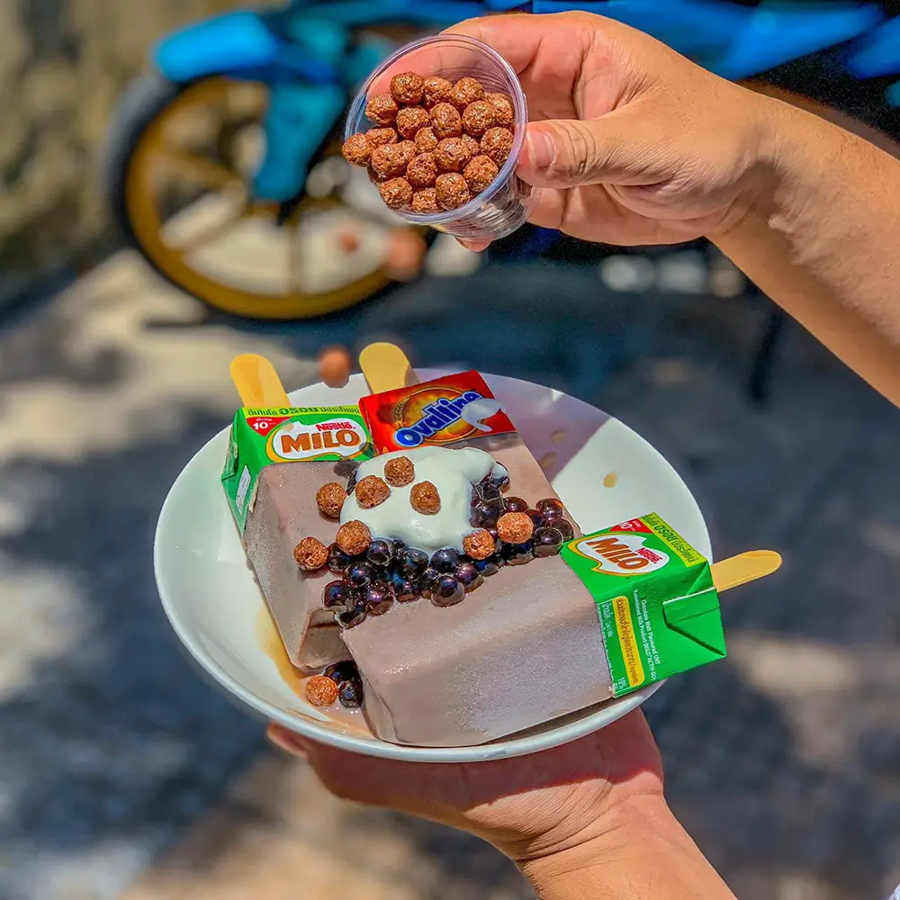 C&oacute; g&igrave; đặc biệt trong kem que milo Nha Trang m&agrave; ai cũng muốn thử 5