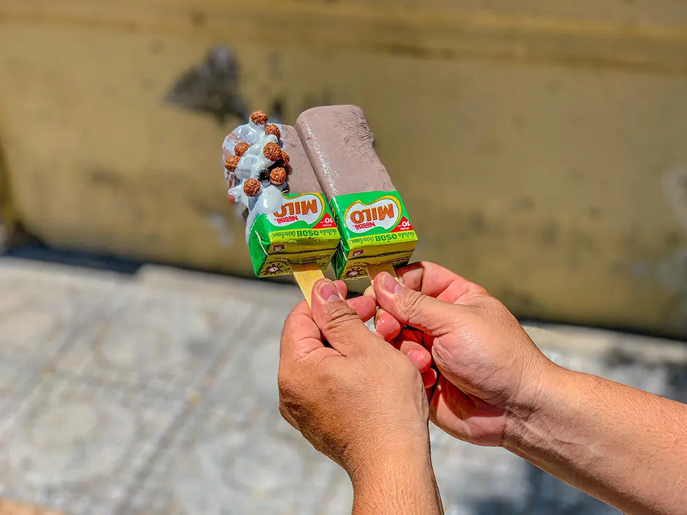 C&oacute; g&igrave; đặc biệt trong kem que milo Nha Trang m&agrave; ai cũng muốn thử 2