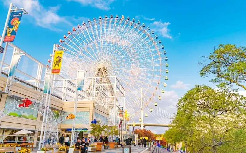 Kh&aacute;m ph&aacute; Tempozan: Khu giải tr&iacute; kh&ocirc;ng thể bỏ lỡ tại Osaka 12