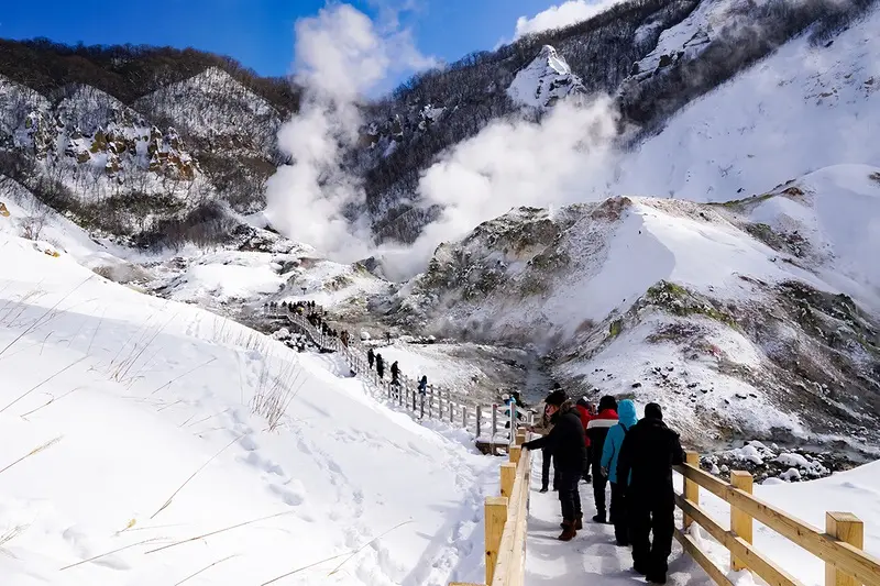 Noboribetsu, thị trấn suối nước n&oacute;ng Địa ngục tại Hokkaido 3