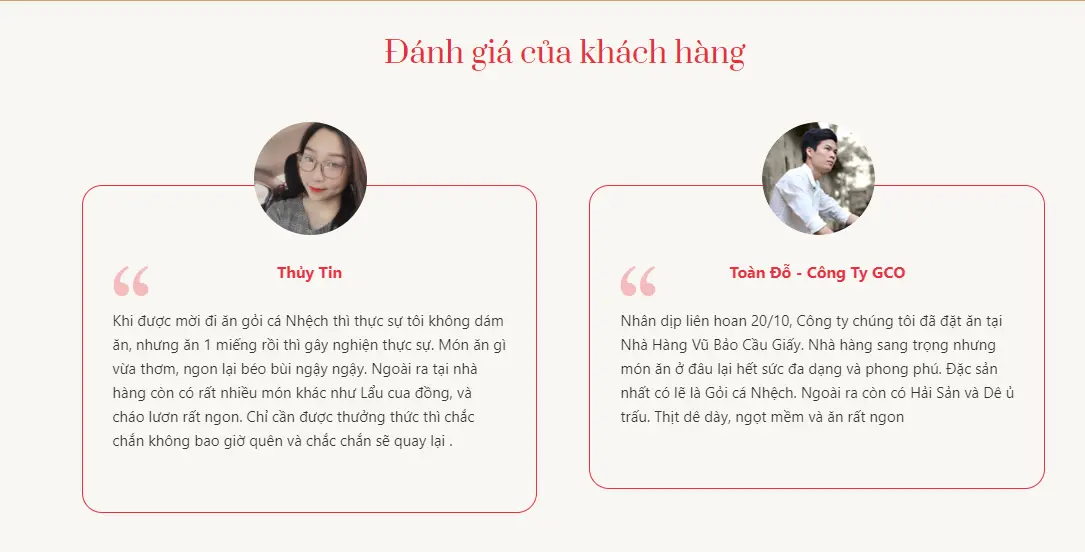 Gh&eacute; ngay nh&agrave; h&agrave;ng Vũ Bảo Ninh B&igrave;nh để thưởng thức đặc sản của cố đ&ocirc; 14