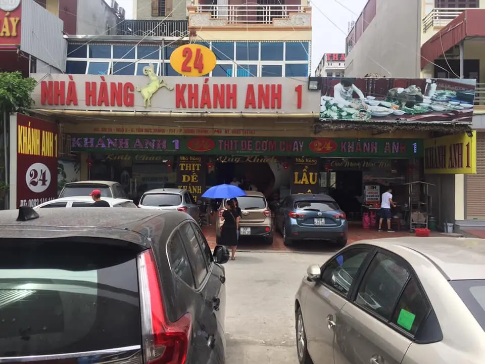 Nh&agrave; h&agrave;ng Kh&aacute;nh Anh 1 số 24 &ndash; Địa chỉ đặc sản d&ecirc; n&uacute;i Ninh B&igrave;nh kh&ocirc;ng thể bỏ qua 2