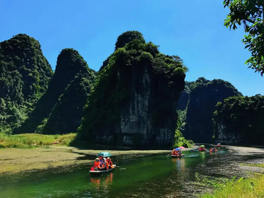 Tr&agrave;ng An khi m&ugrave;a thu sang đẹp m&ecirc; hồn như tranh vẽ 6
