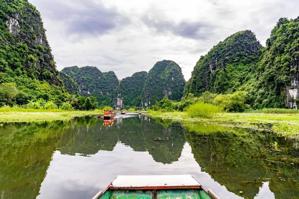 Tràng An mùa thu uyển chuyển biến đổi sang sắc thái thanh bình 4