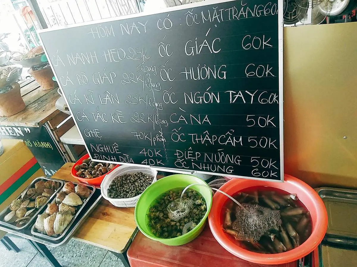 Đến Ốc Thảo Phan Rang thưởng thức menu ốc tươi ngon, hấp dẫn 3