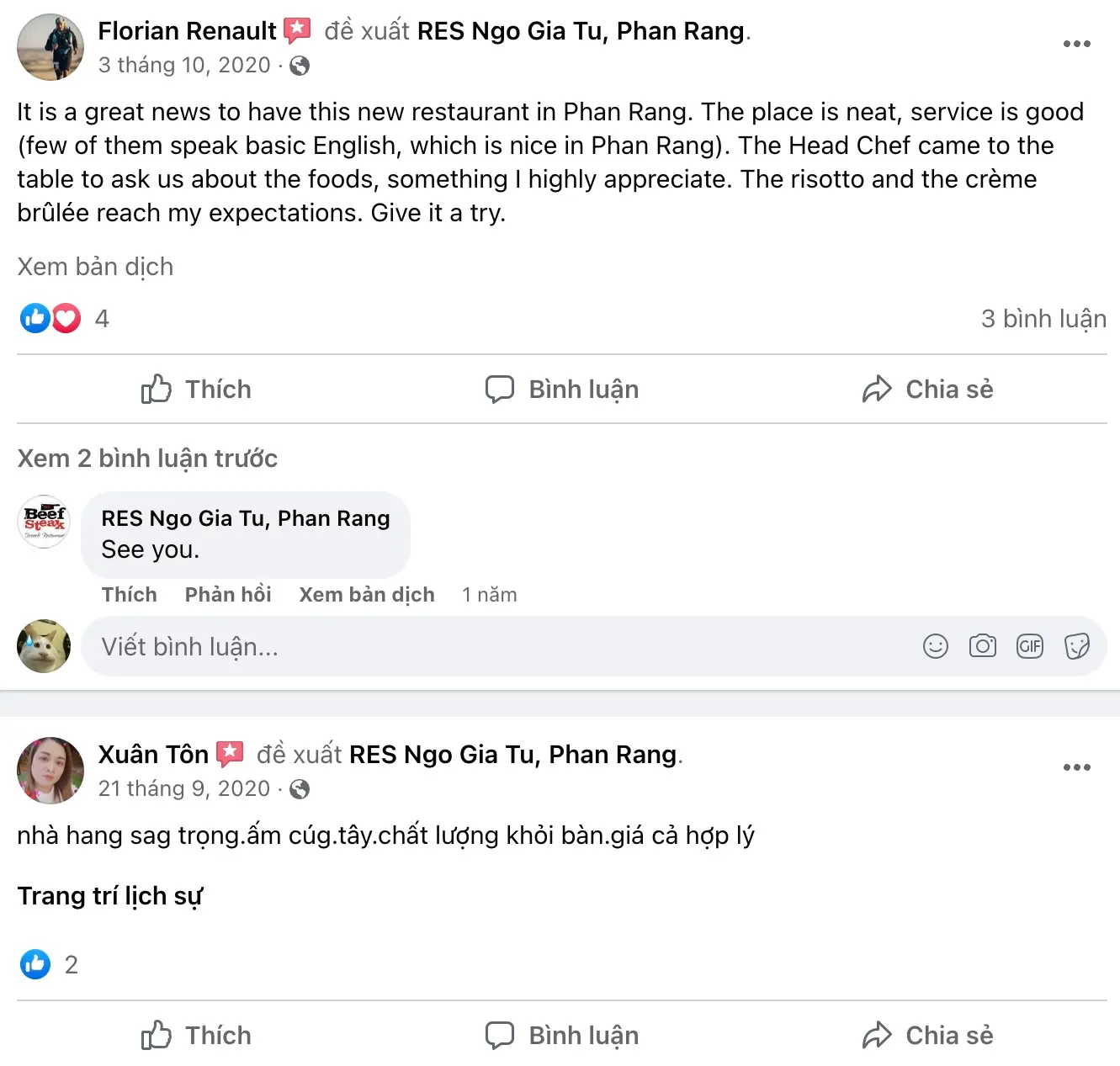 Gh&eacute; Res Ngo Gia Tu Phan Rang thưởng thức m&oacute;n &Acirc;u thơm hương, trọn vị 6