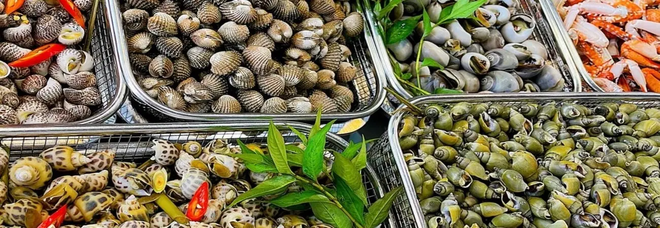 Quán ốc Bi Béo, thiên đường hải sản giữa lòng thành phố