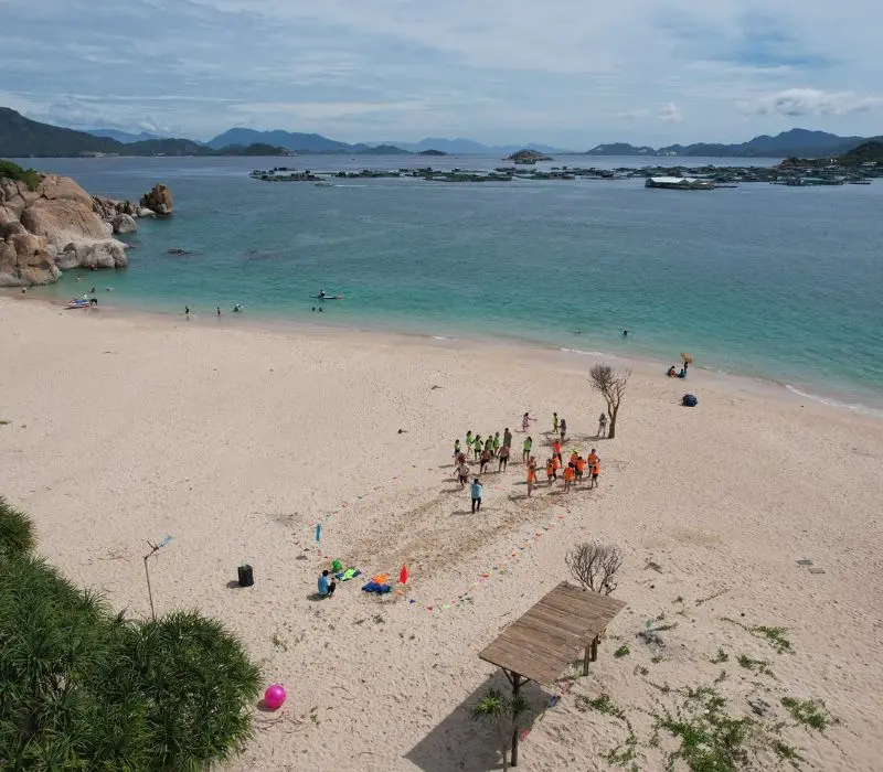 Bãi Kinh Đồi Qin: Nét đẹp hoang sơ bên biển Ninh Thuận