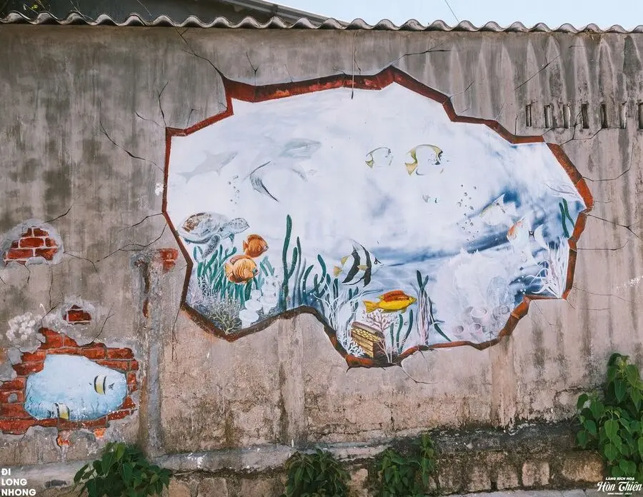 Gh&eacute; qua Th&ocirc;n H&ograve;n Thi&ecirc;n tận hưởng sự thanh b&igrave;nh trong hơi thở nhịp sống 2
