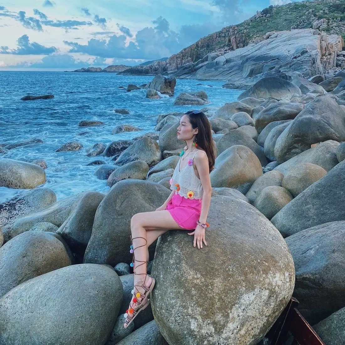 Kh&aacute;m ph&aacute; B&igrave;nh Hưng Vĩnh Hy 3N2D đẹp thẩn thơ c&ugrave;ng c&ocirc; n&agrave;ng Anh Đ&agrave;o 4
