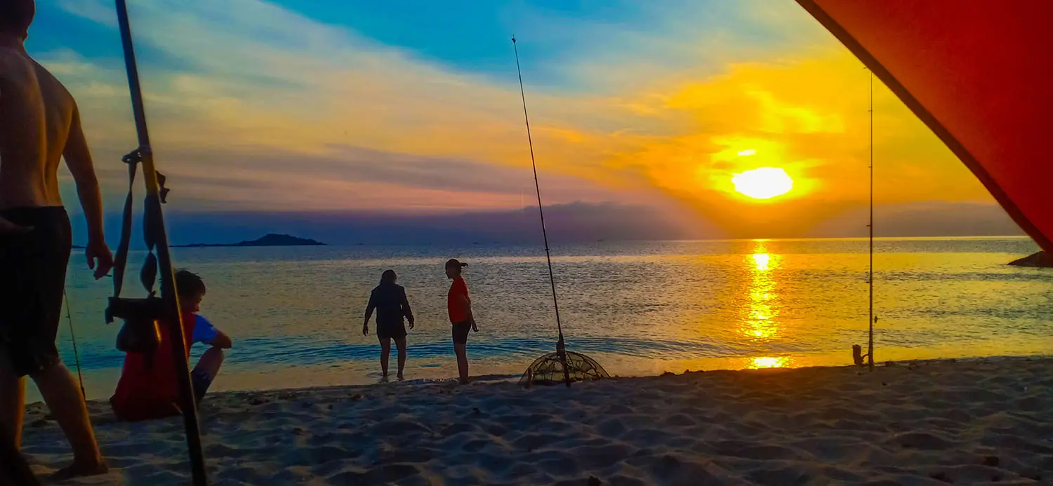 Review h&agrave;nh tr&igrave;nh camping Vĩnh Hy v&agrave; ngắm ho&agrave;ng h&ocirc;n cực thơ mộng 4