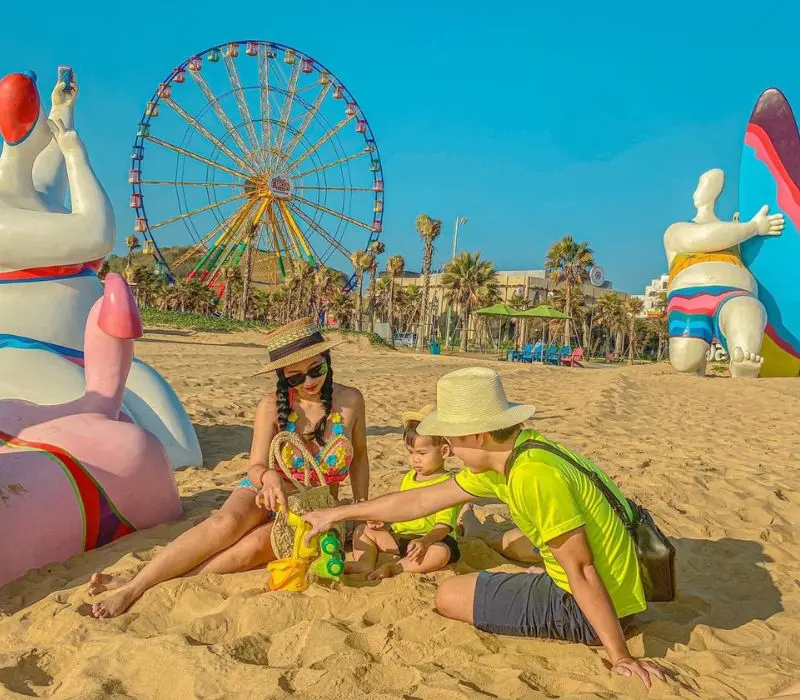 Check-in Bikini Beach Phan Thiết công viên bãi biển ấn tượng