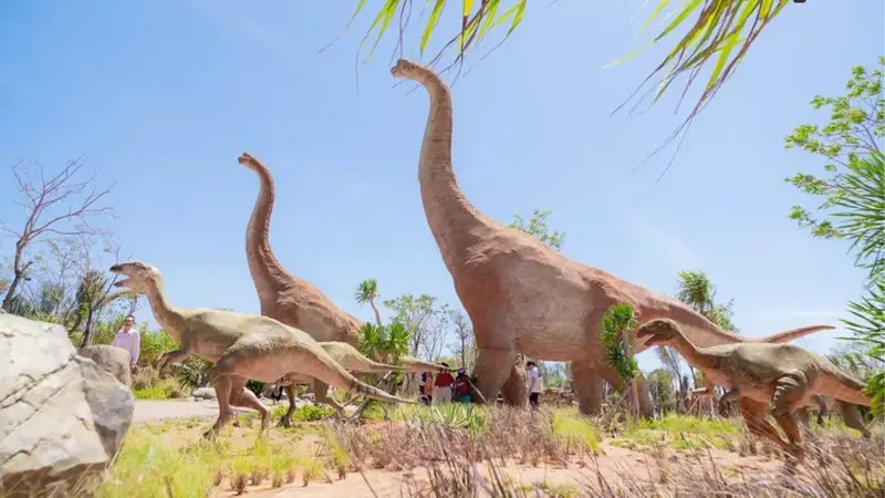 Kh&aacute;m ph&aacute; Dino Park, c&ocirc;ng vi&ecirc;n khủng long lớn nhất Việt Nam 5