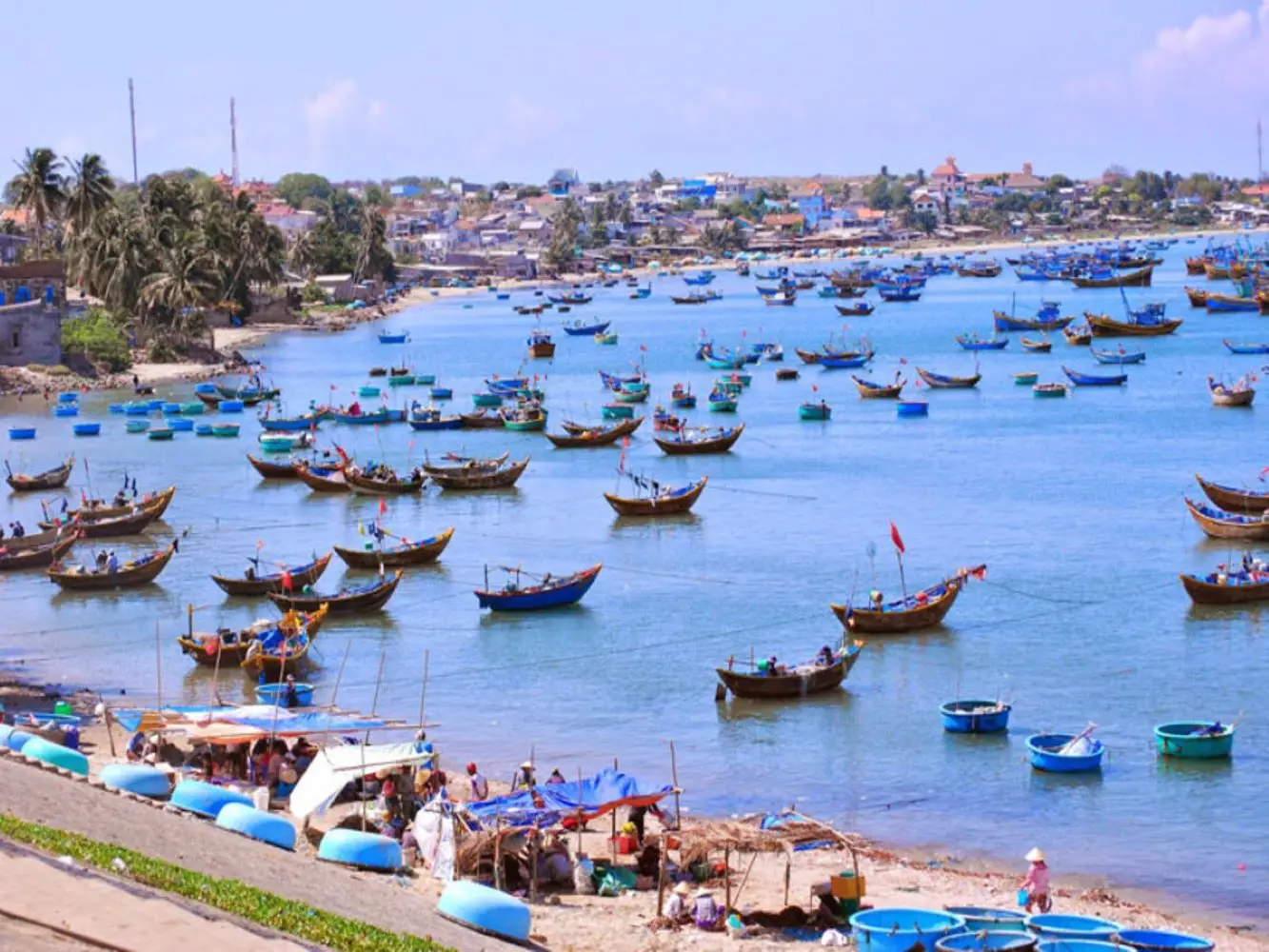 Review du lịch Phan Thiết về cuộc sống của ngư dân tại các khu chợ 7