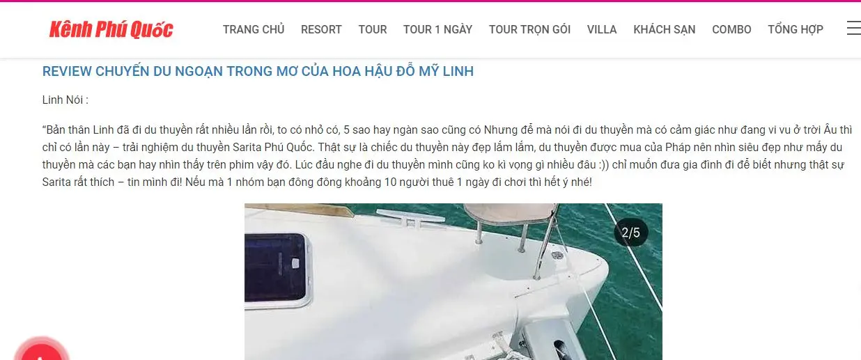 Catamaran Sarita - Đẳng cấp du thuyền 5 sao trên đảo Ngọc 17
