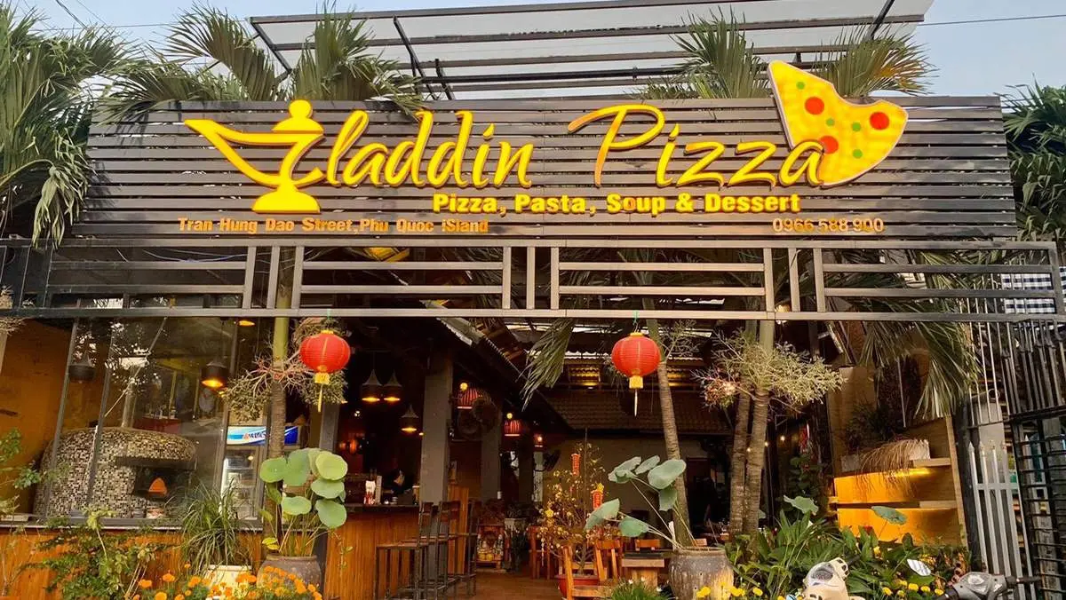 Aladdin Pizza - Chiêu đãi dạ dày của bạn chiếc pizza ngon số 1 Phú Quốc