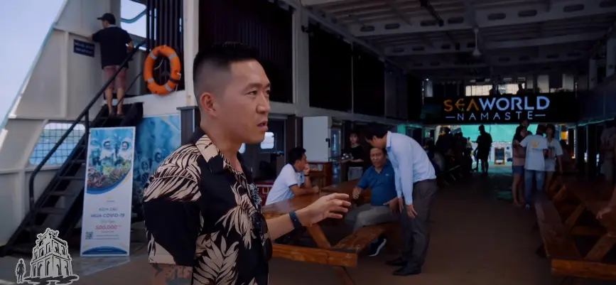 Đi bộ dưới biển lặn ngắm san h&ocirc; Ph&uacute; Quốc như youtuber Challenge Me 9