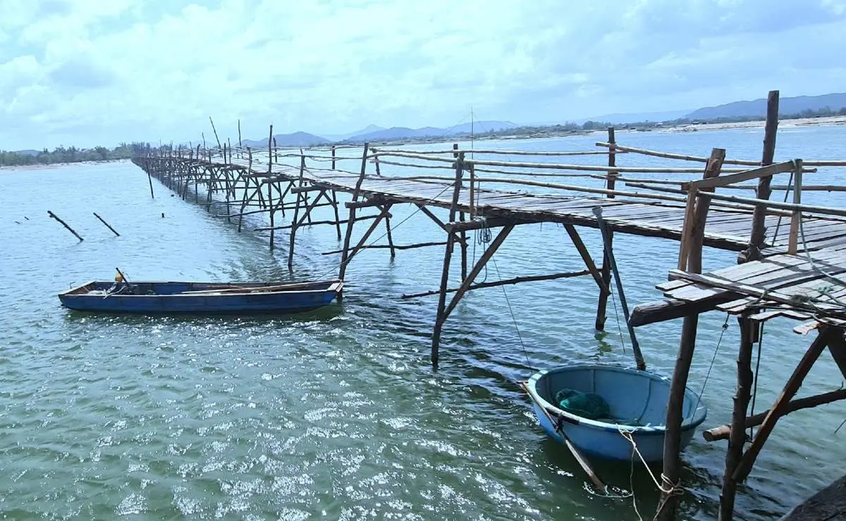 Trải nghiệm cảm giác mộc mạc với cây cầu gỗ dài nhất Việt Nam ở Phú Yên 5