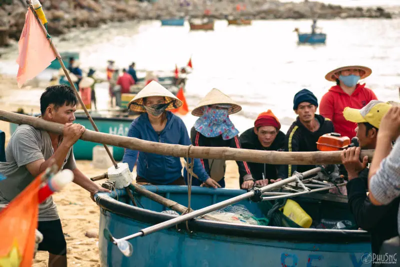 Làng chài Xuân Hải bình dị ở chốn hoa vàng trên cỏ xanh 7