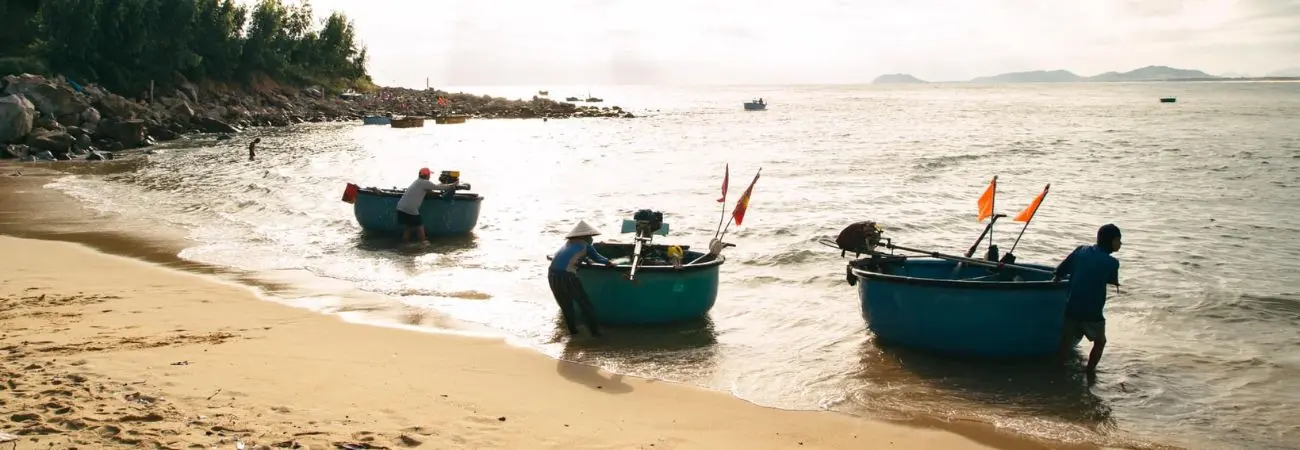 Làng chài Xuân Hải bình dị ở chốn hoa vàng trên cỏ xanh