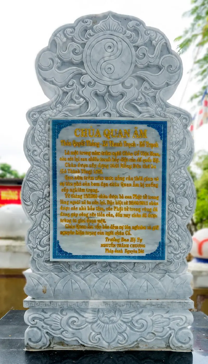 Đến Ch&ugrave;a Quan &Acirc;m Tự Quảng B&igrave;nh nghe kể truyền thuyết linh thi&ecirc;ng 9