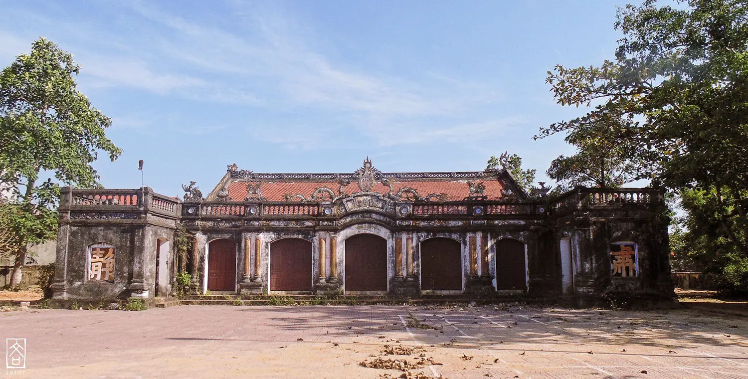 Đ&igrave;nh H&ograve;a Ninh Quảng B&igrave;nh trăm năm ho&agrave;i cổ 2
