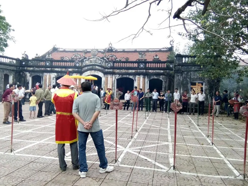 Đ&igrave;nh H&ograve;a Ninh Quảng B&igrave;nh trăm năm ho&agrave;i cổ 5
