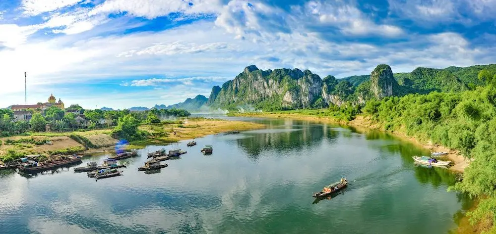 T&igrave;m về s&ocirc;ng Gianh Quảng B&igrave;nh kh&aacute;m ph&aacute; vẻ đẹp huyền thoại theo thời gian 4
