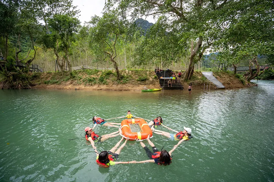 Trải nghiệm cắm trại Quảng B&igrave;nh ở Blue Diamond Camp si&ecirc;u hấp dẫn 9