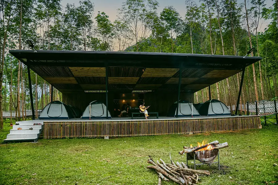 Trải nghiệm cắm trại Quảng B&igrave;nh ở Blue Diamond Camp si&ecirc;u hấp dẫn 4