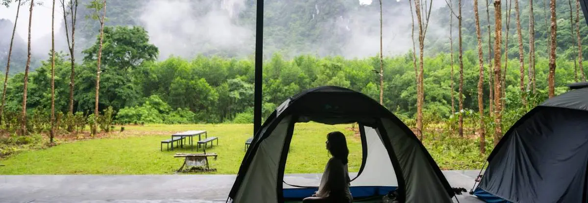 Trải nghiệm cắm trại Quảng Bình ở Blue Diamond Camp siêu hấp dẫn